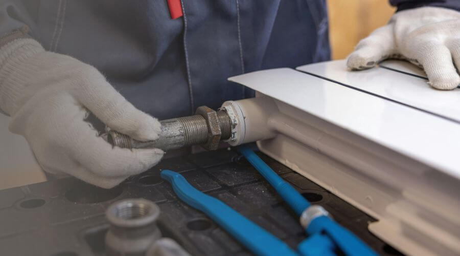 Professional water heater repair services in Almond, NC